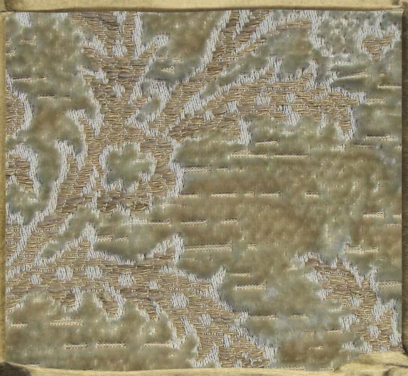 TOPKAPI Morning mist jacquard velvet.