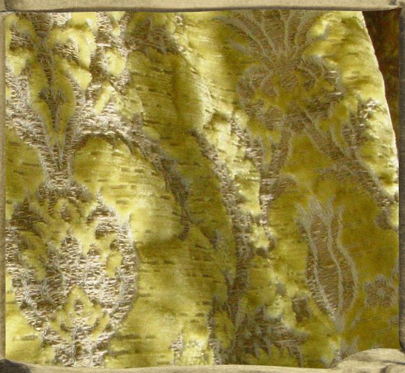 TOPKAPI Pastis jacquard velvet.