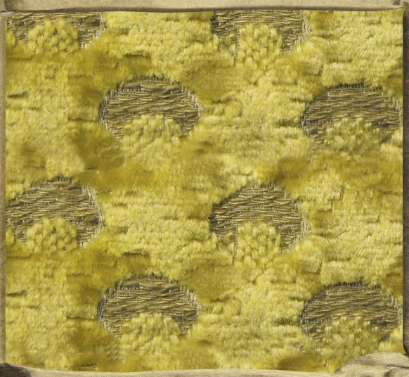 TIGER EYE Pastis jacquard velvet.