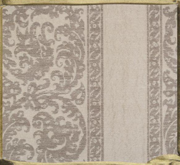 SCROLL natural and cream Hemp.